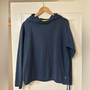 Women’s  Navy Helly Hansen Hoodie Blue Large